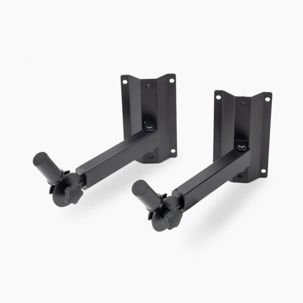 SS7322B(OSS) ADJUSTABLE WALL MOUNT SPEAKER BRACKET-FEATURES TILT ANGLE ADJ FROM 90- 30 DEG & 30 DEG SWIVEL HINGE